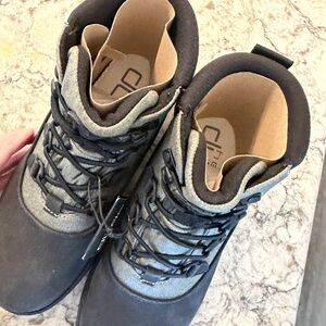 Hey Dude Women's Gray and Black Shoes